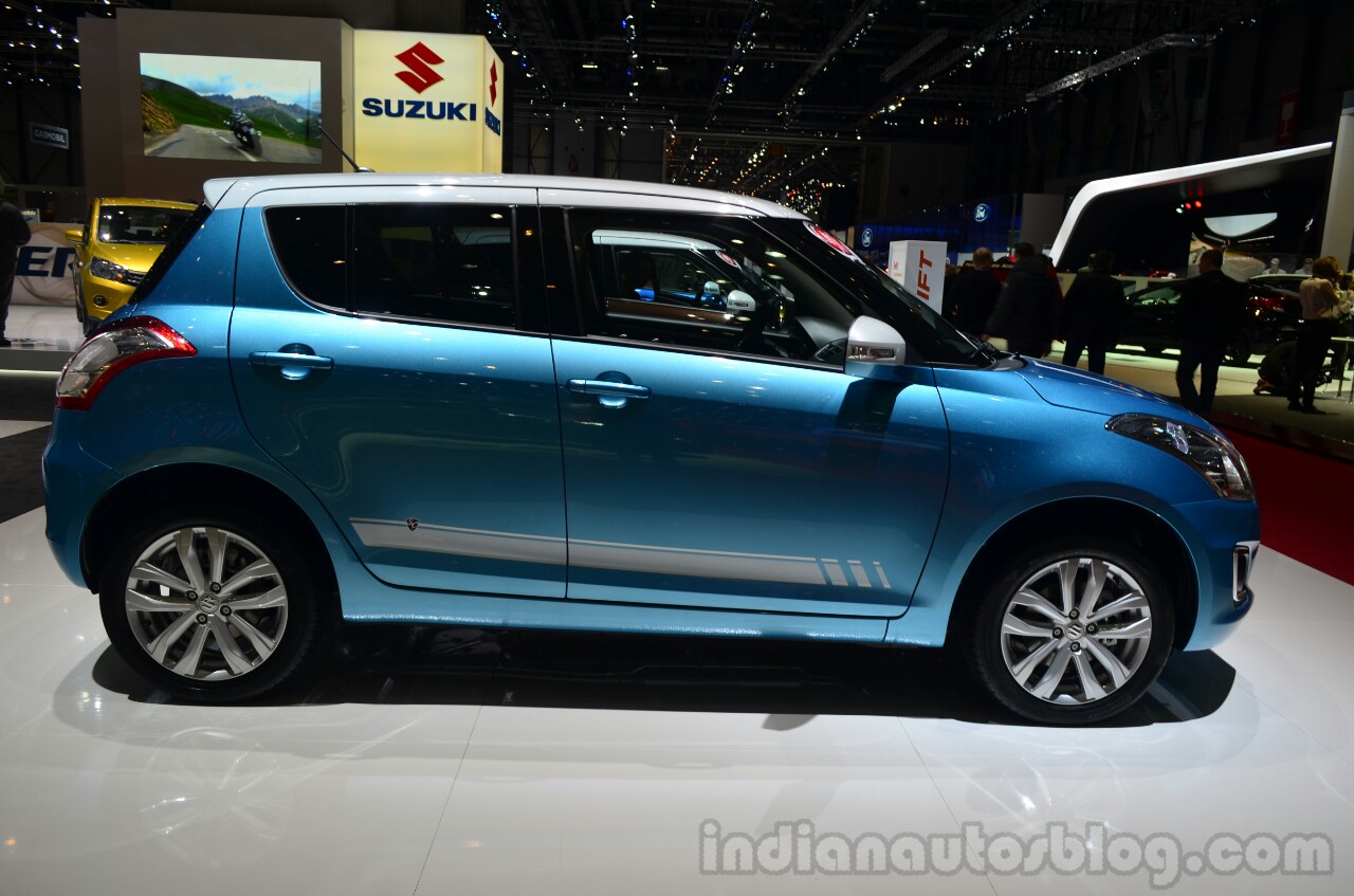 Suzuki Swift 4x4 Sergio Cellano 2014 Geneva side