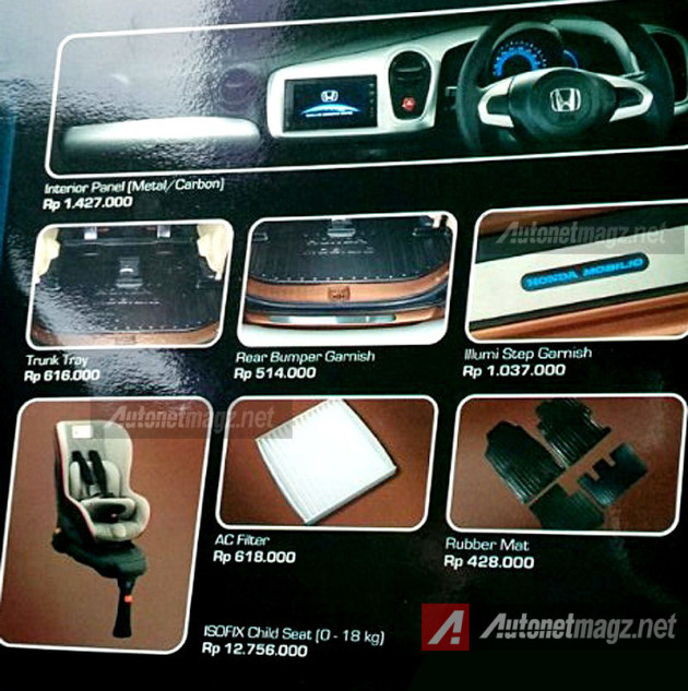 Honda Interior Accessories