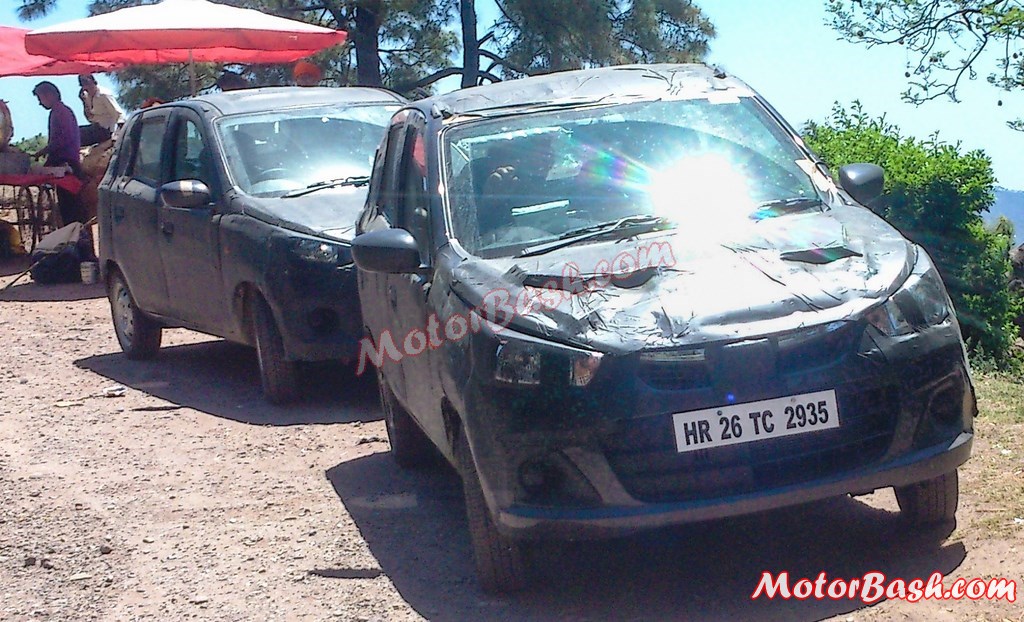 Spied - Maruti 800 replacement caught on test