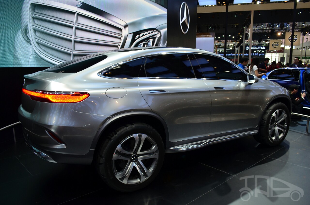 Mercedes-Benz Concept Coupe SUV at 2014 Beijing Auto Show 