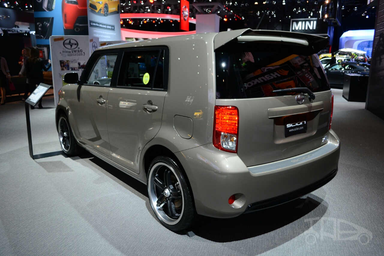 Scion xB Release Series 10.0 rear three quarters at the 2014 New York ...