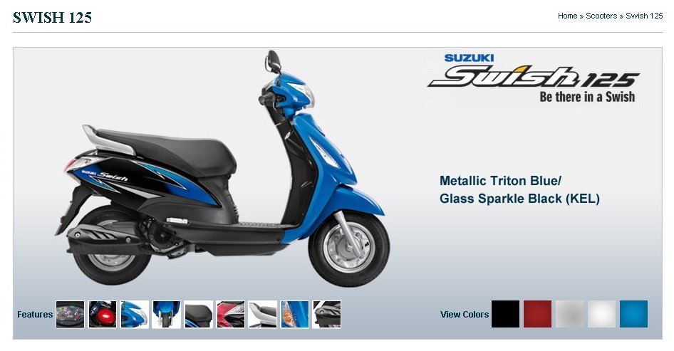 Suzuki swish showroom on sale near me