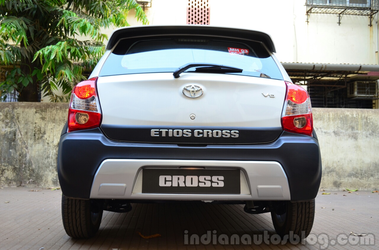 Toyota Etios Cross Review rear angle