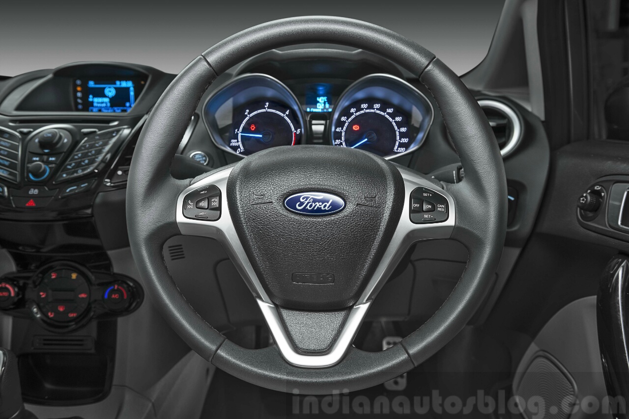 2014 Ford Fiesta steering wheel official image