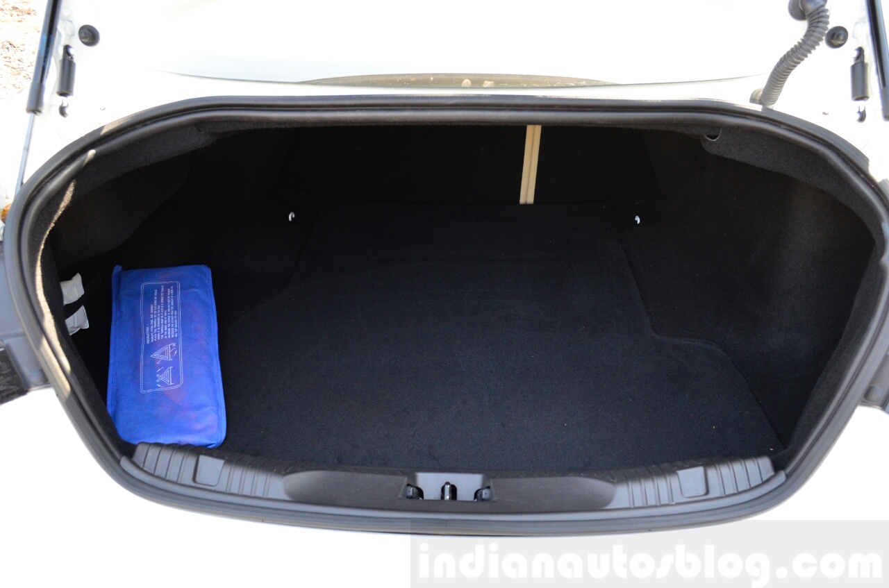 Jaguar XF 2.0L Petrol Review boot