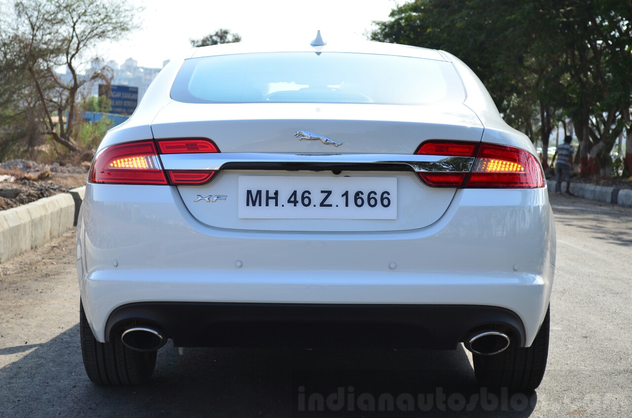 Jaguar XF 2.0L Petrol Review rear