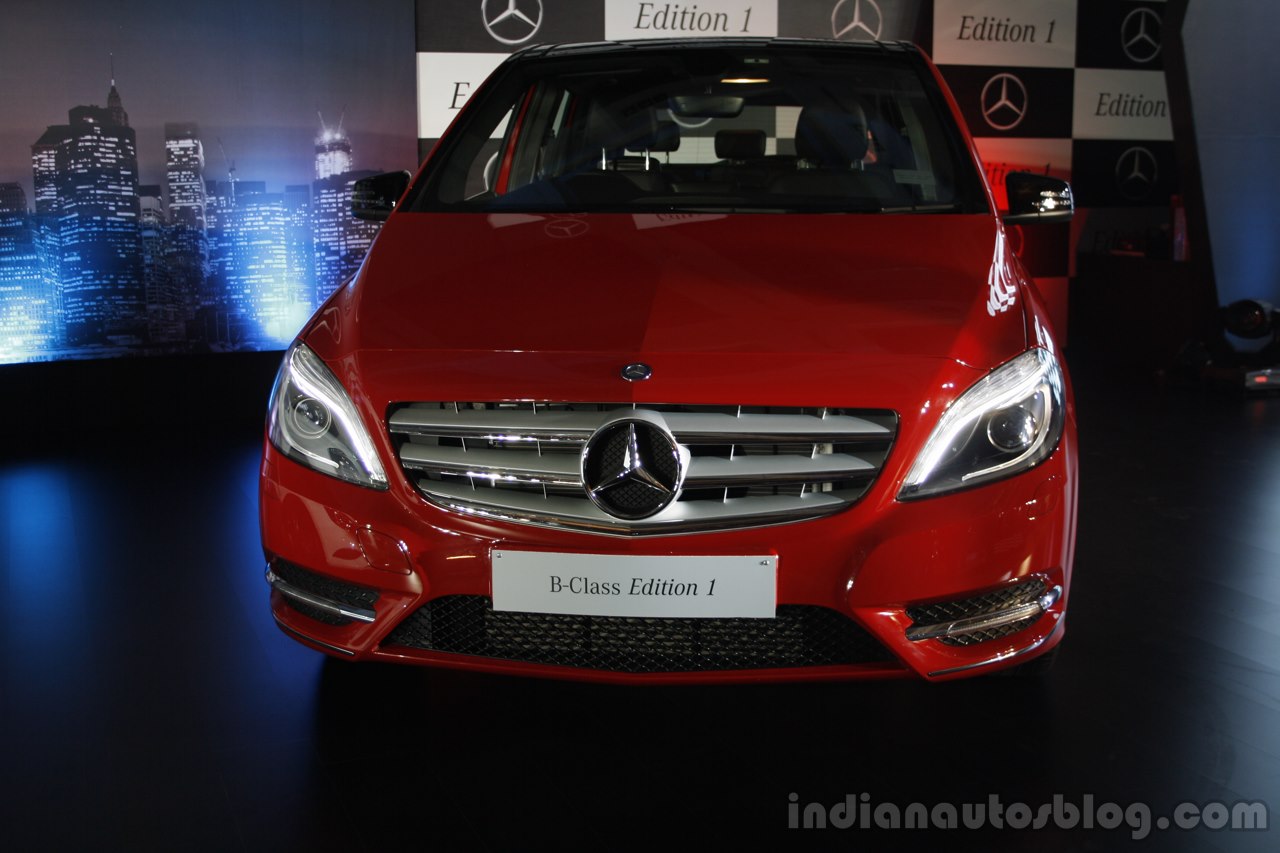 Mercedes Benz B Class Edition 1 Launch Front