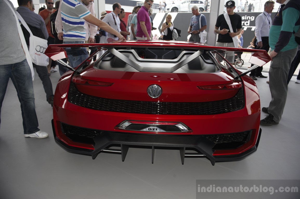 VW GTI Roadster rear at the 2014 Goodwood Festival of Speed