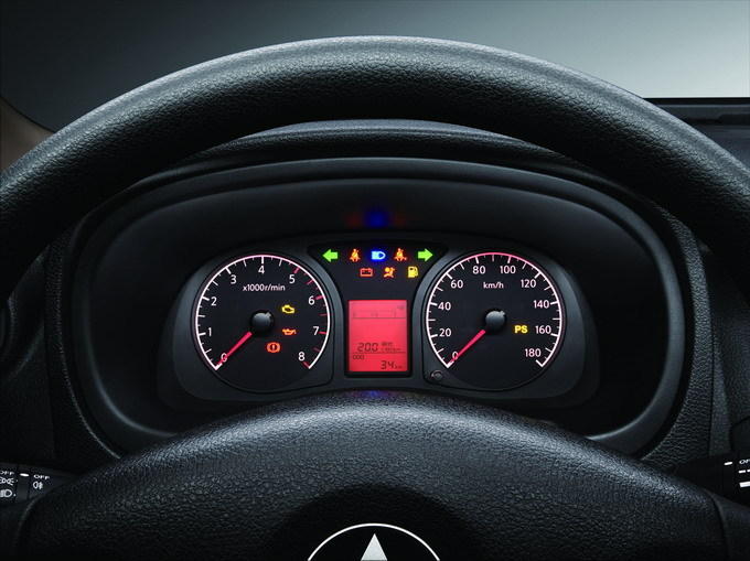 Venucia R30 instrument console