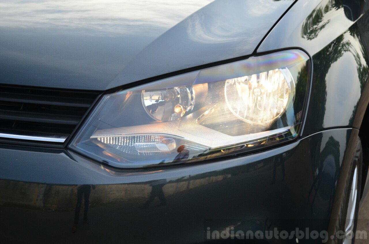 2014 VW Polo facelift first drive headlight