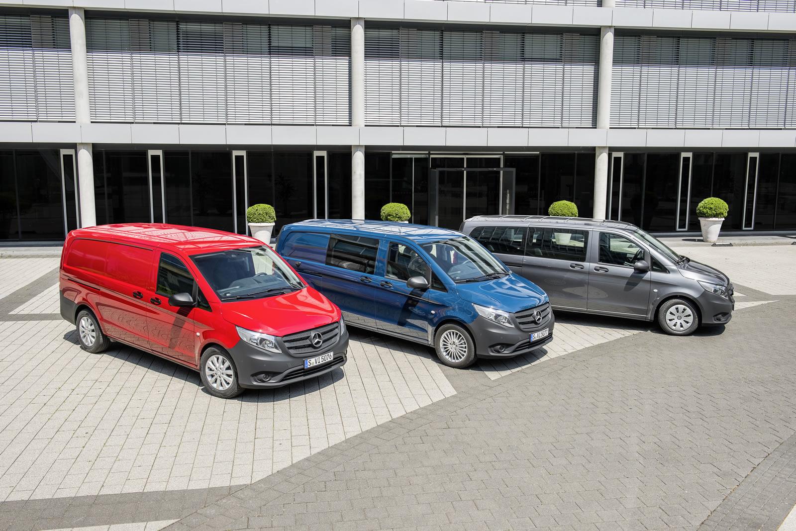 2015 Mercedes Vito panel van Mixto and Tourer