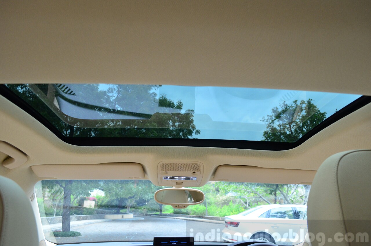 Audi A3 Sedan Review sunroof