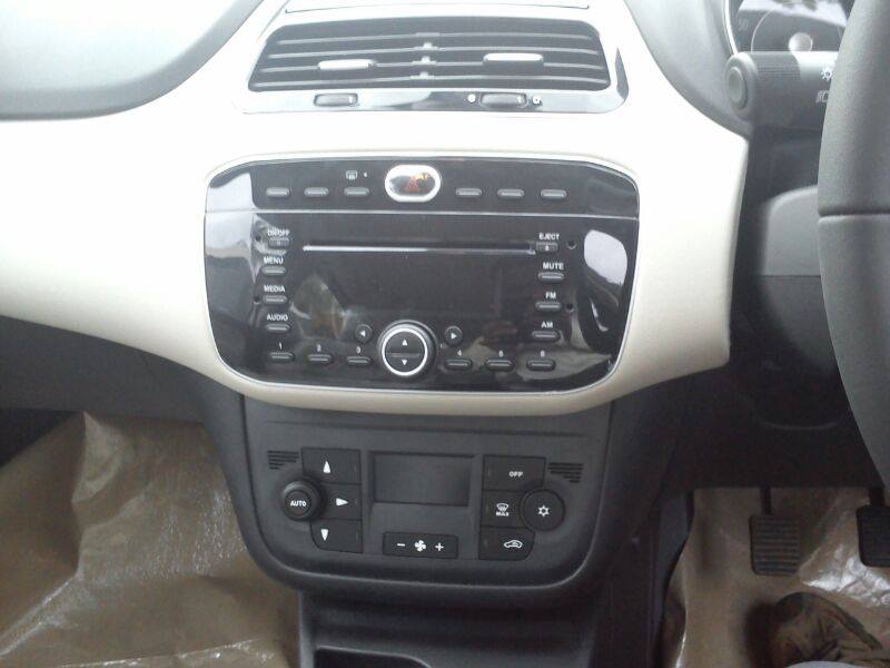 Fiat Punto Evo S Dual Tone Interior Snapped Up Close