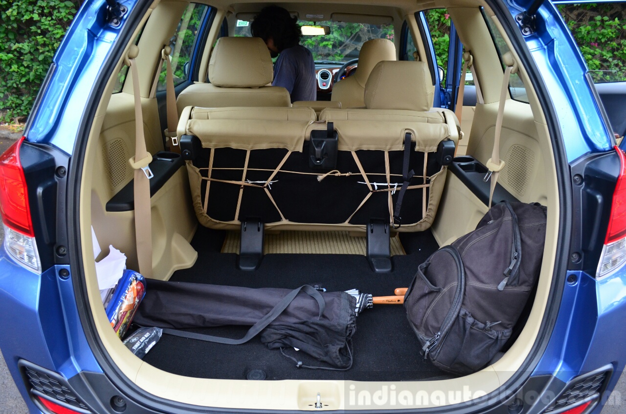  Honda  Mobilio  Diesel Review boot capacity 