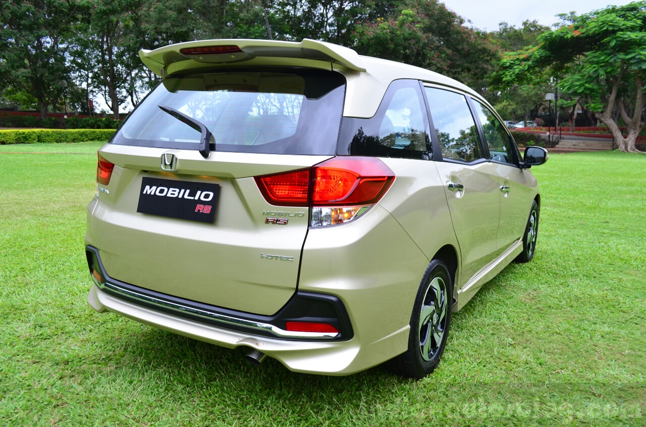 Honda Mobilio  RS  India  live image rear proflie