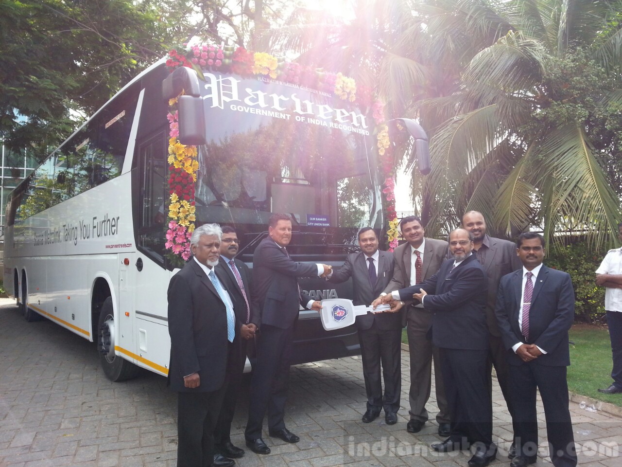 Scania Metrolink Bus Delivered In Chennai To Parveen