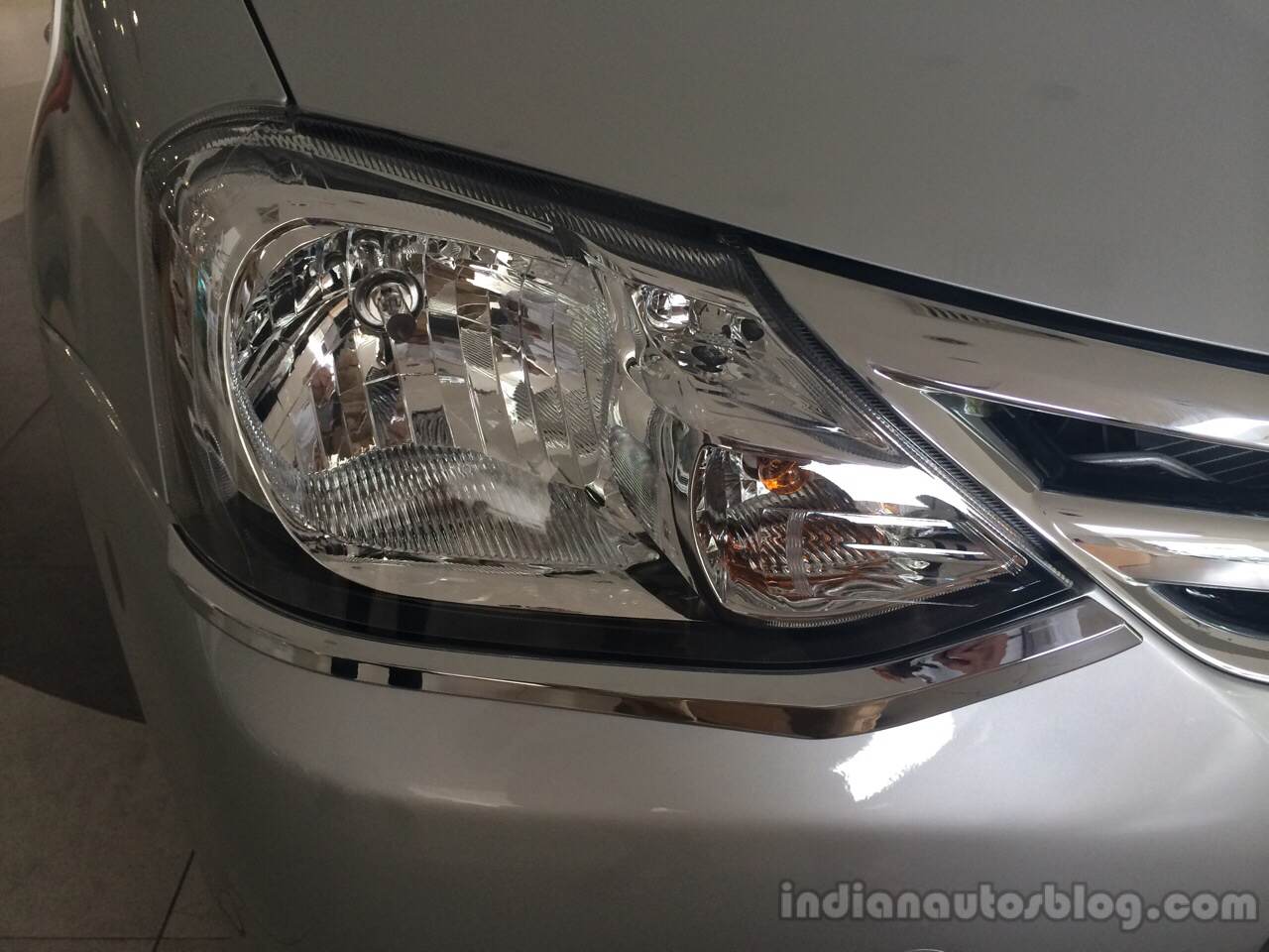 Toyota Etios Xclusive Edition live shots headlight
