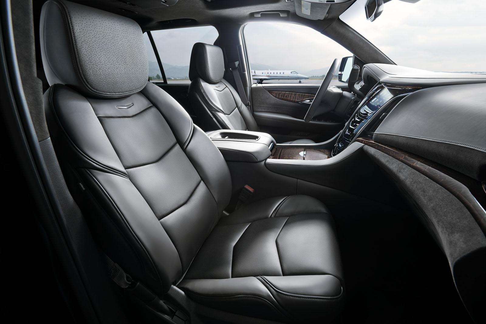 Cadillac Escalade Platinum press image Nappa leather seats
