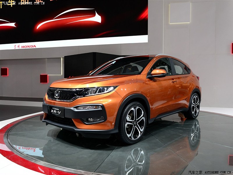 Honda XR-V front three quarter at Chengdu Auto Show 2014