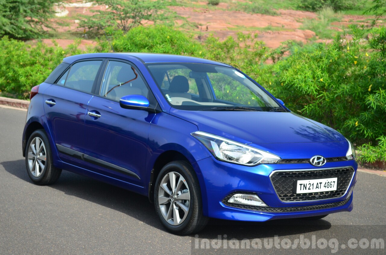 Hyundai Elite i20 Diesel Review front quarter angle