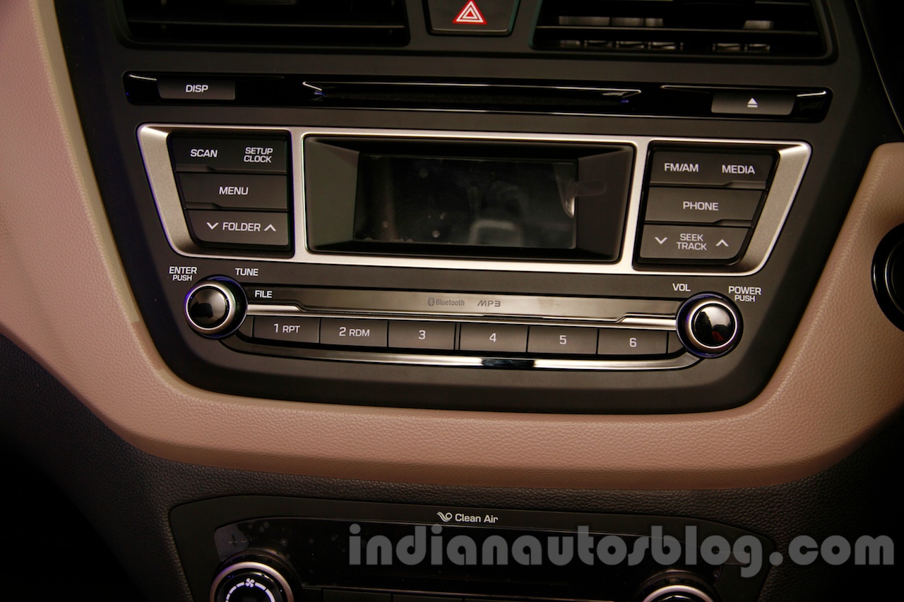 Hyundai Elite i20 launch music system