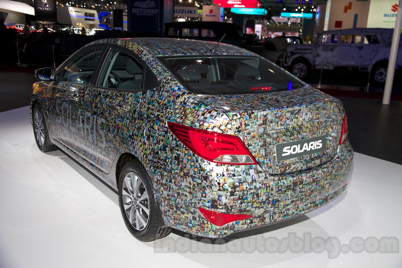 Стойки передние hyundai solaris