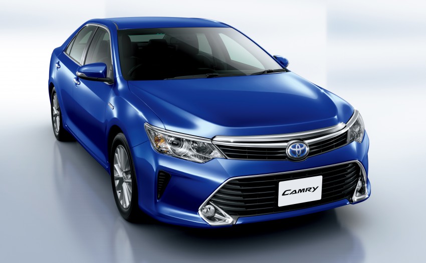 Toyota Camry Hybrid facelift revealed