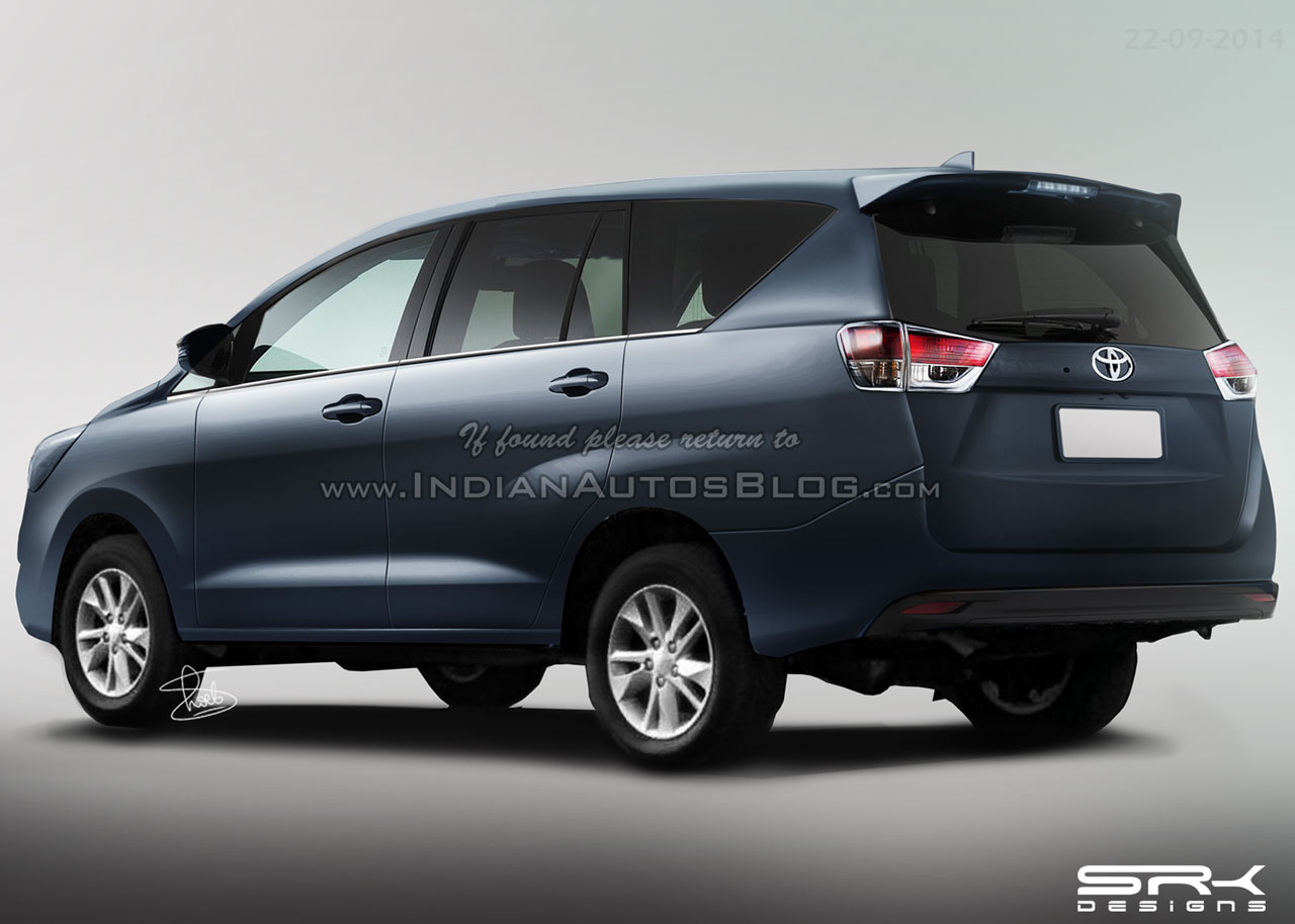 2016 Toyota Innova rendering with all new styling