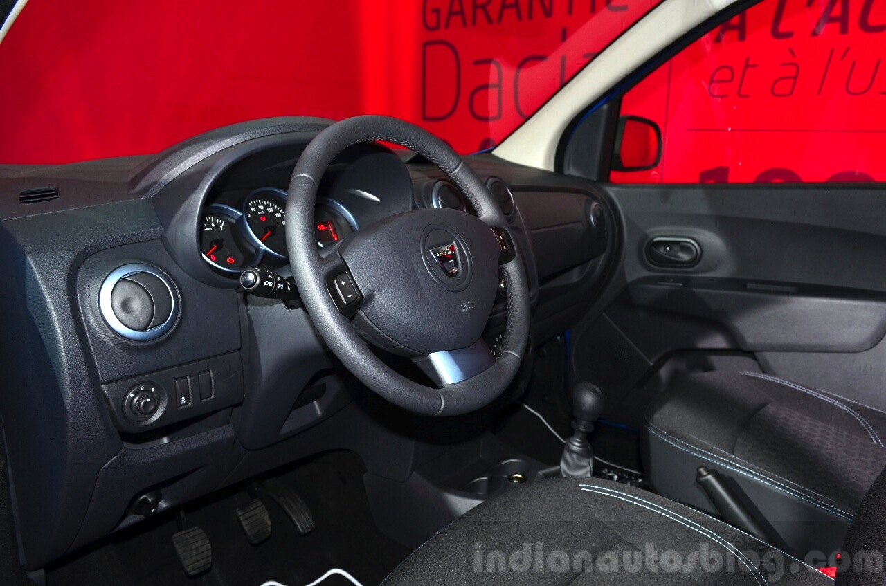 Dacia Lodgy Stepway interior at the 2014 Paris Motor Show Dacia Lodgy Stepway interior at the 2014 Paris Motor Show
