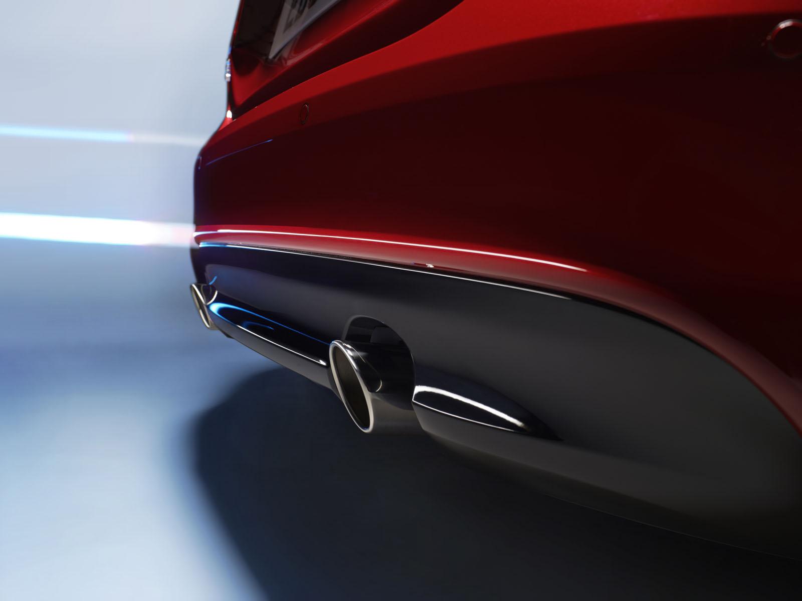 Jaguar XE exhaust tip official image