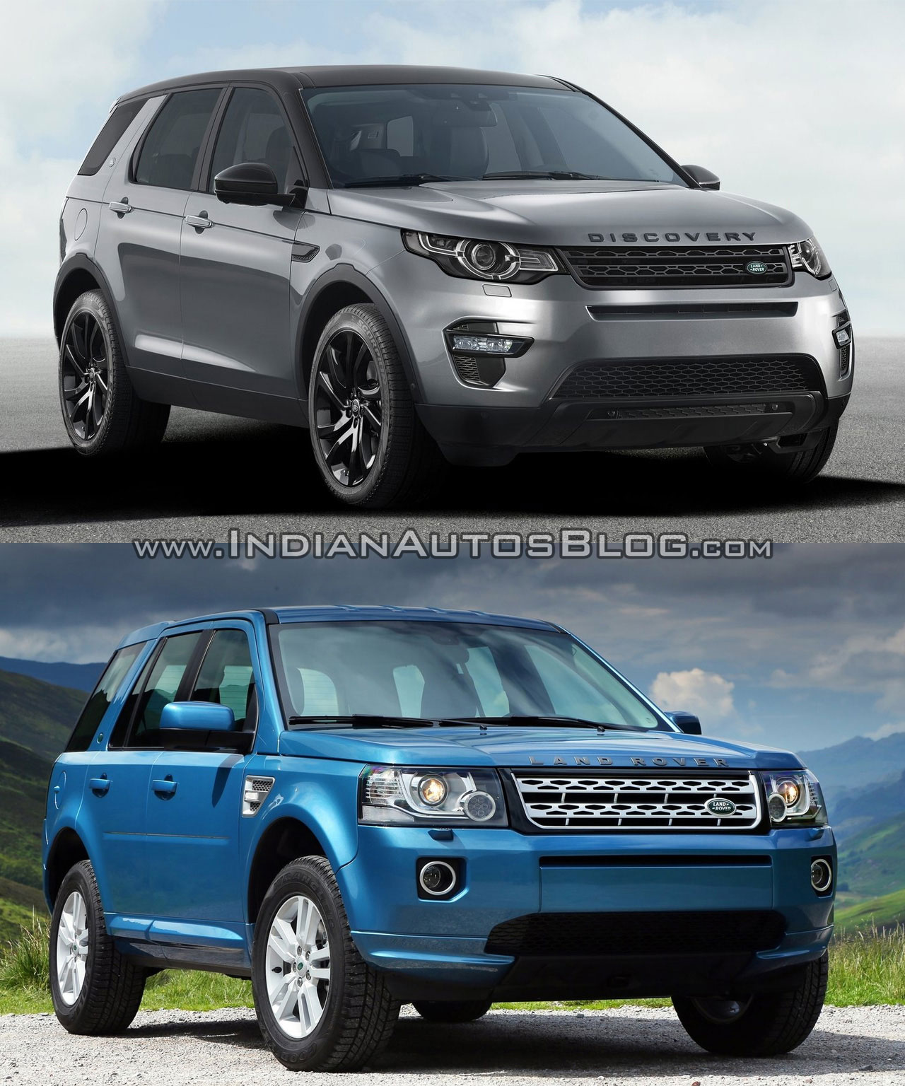 Old vs New Rover Discovery Sport