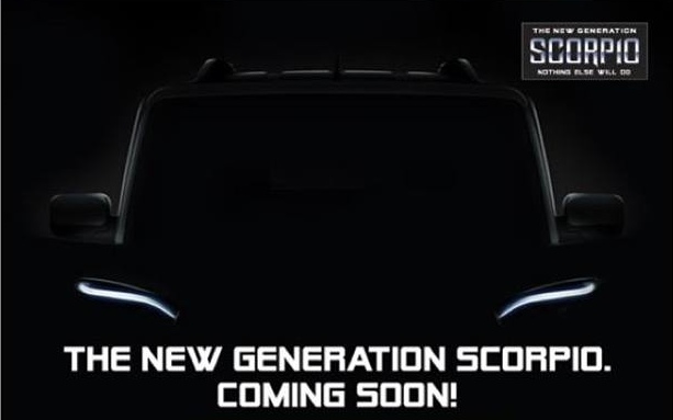 New Generation Scorpio Coming Soon teaser