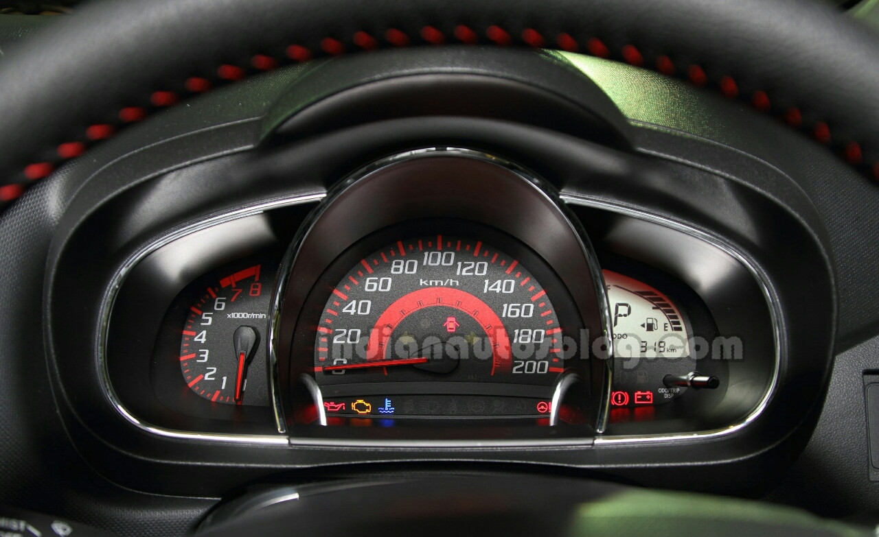 Perodua Axia Advance SE speedometer