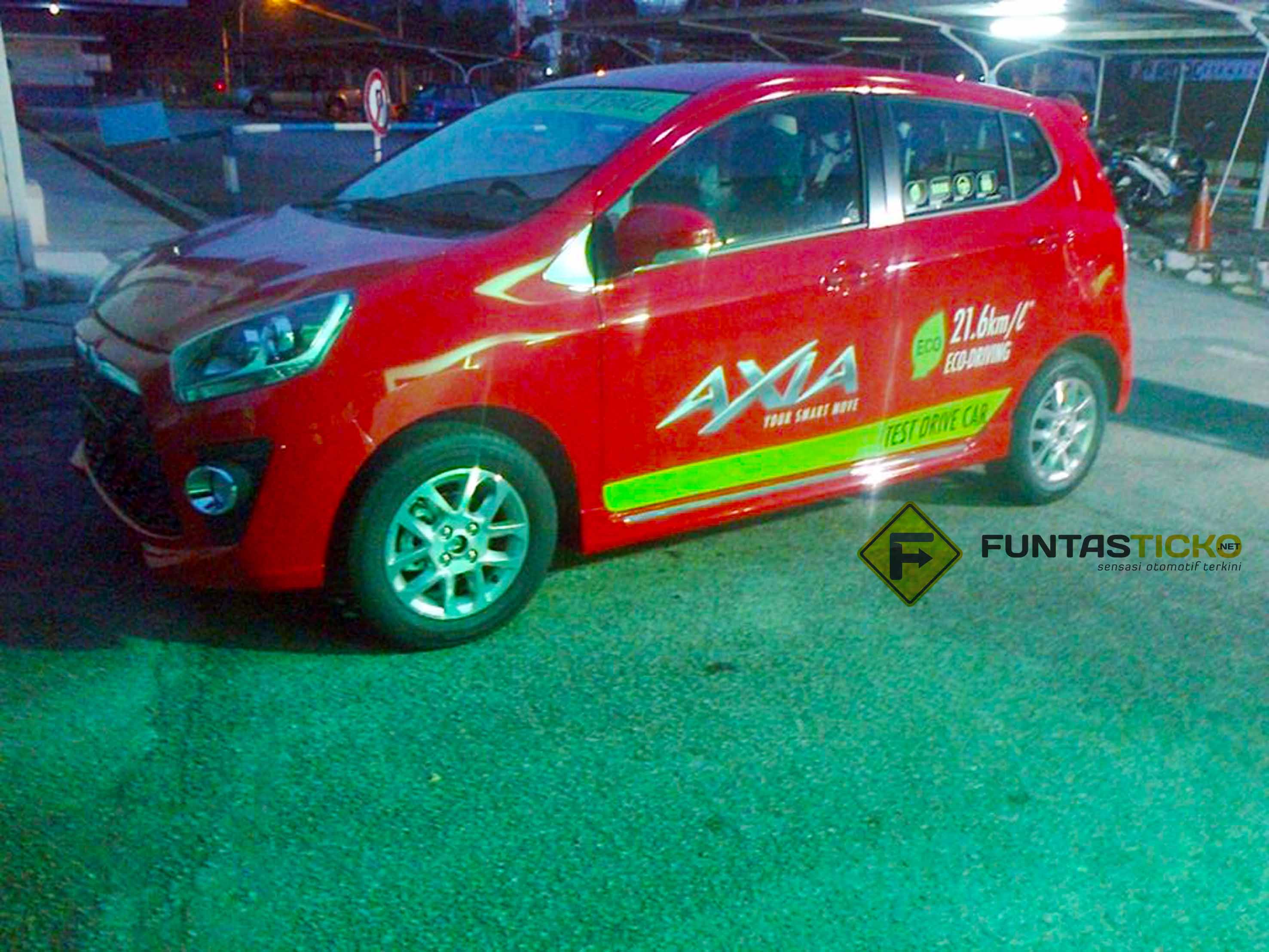 Perodua Axia budget hatch delivers 21.8 km/l [Spied]