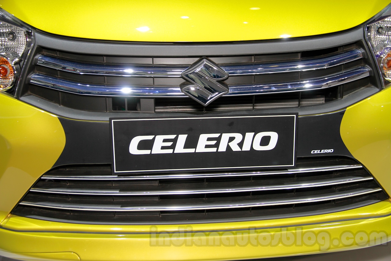 Suzuki Celerio grille at the Indonesia International Motor Show 2014