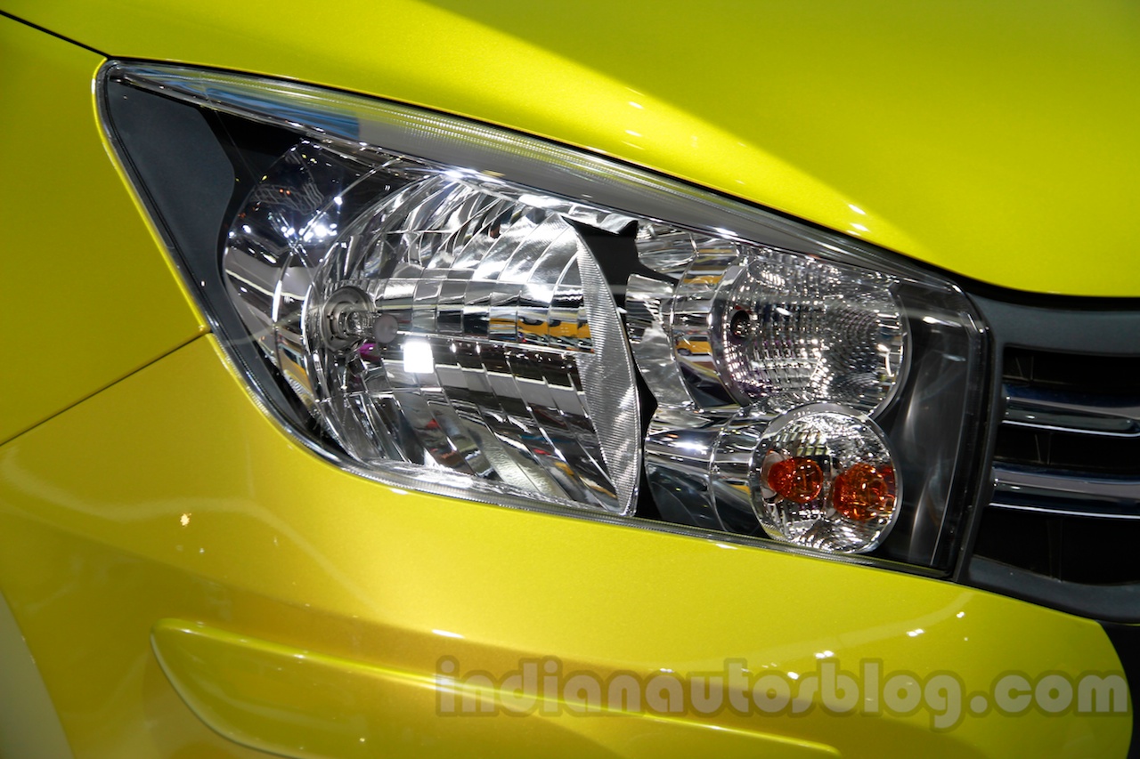 Suzuki Celerio headlamp at the Indonesia International Motor Show 2014