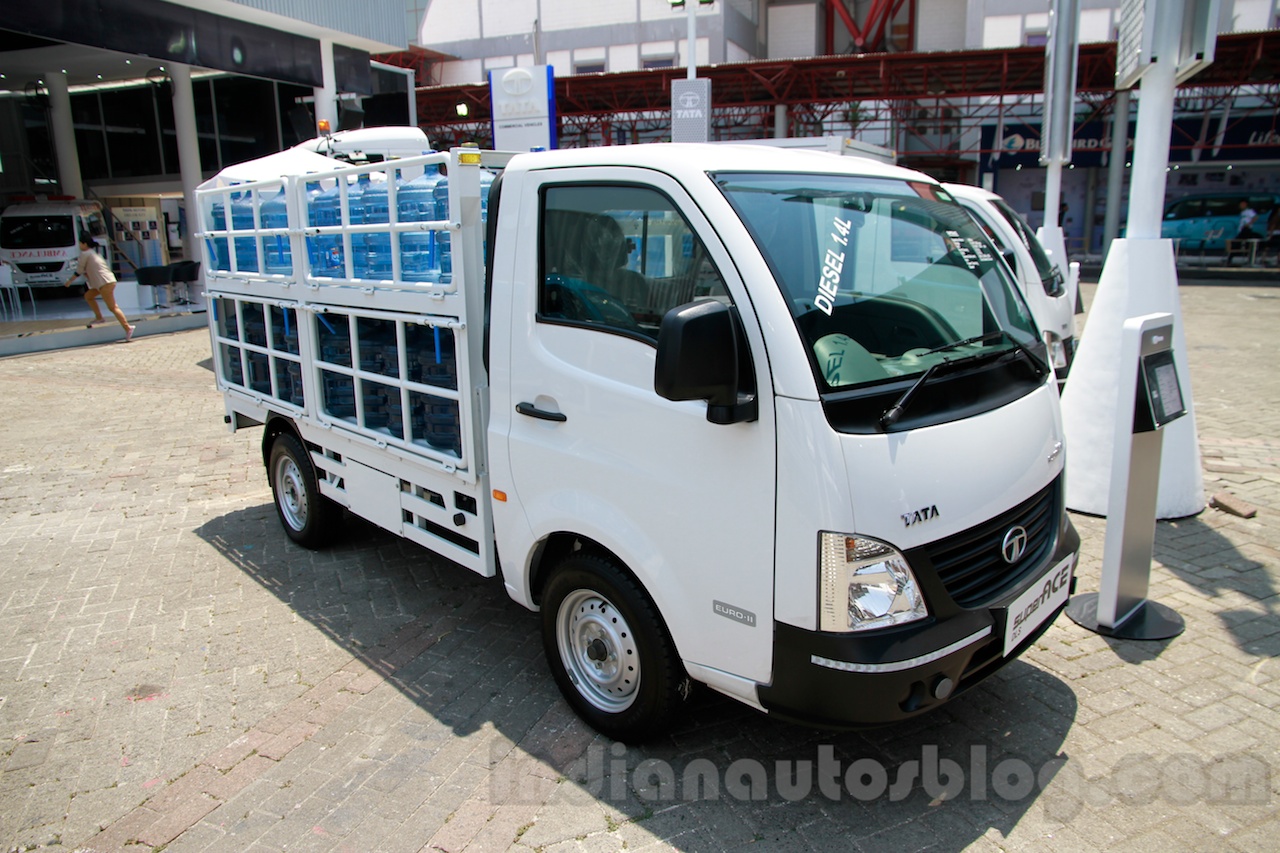 Tata Super Ace Water Can Carrier at the 2014 Indonesia 