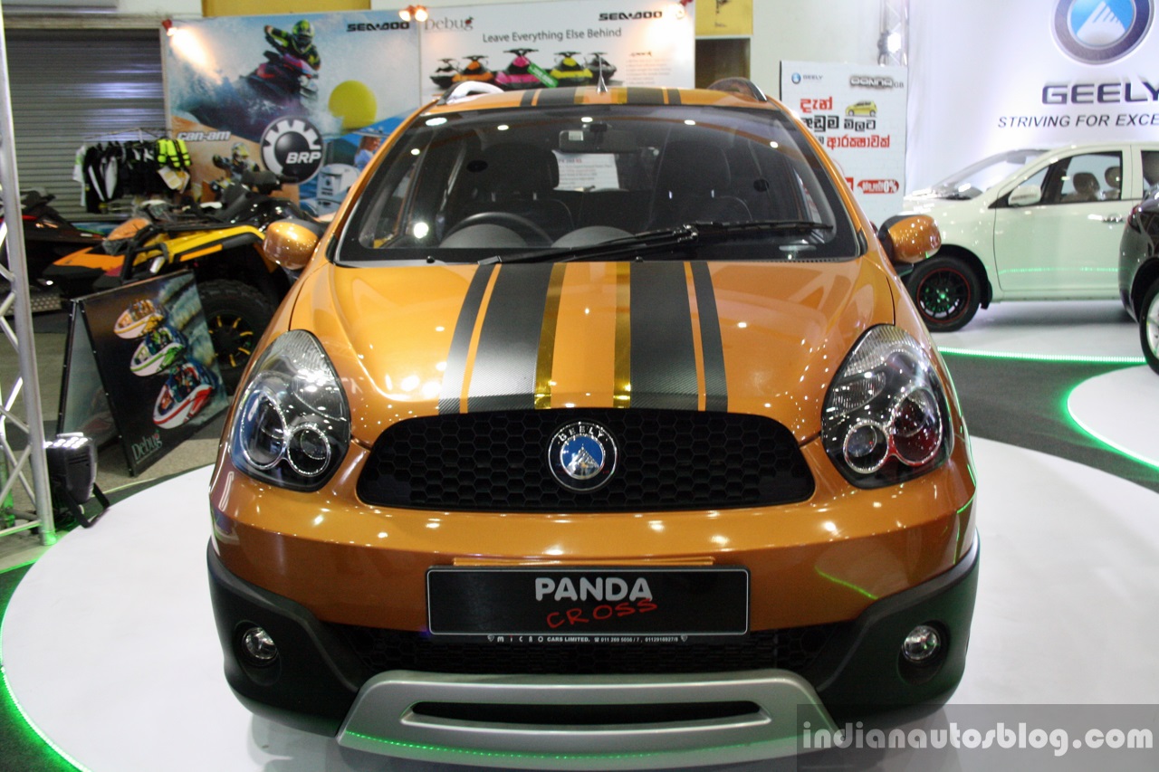 Geely Panda Cross front at the 2014 Colombo Motor Show Sri 