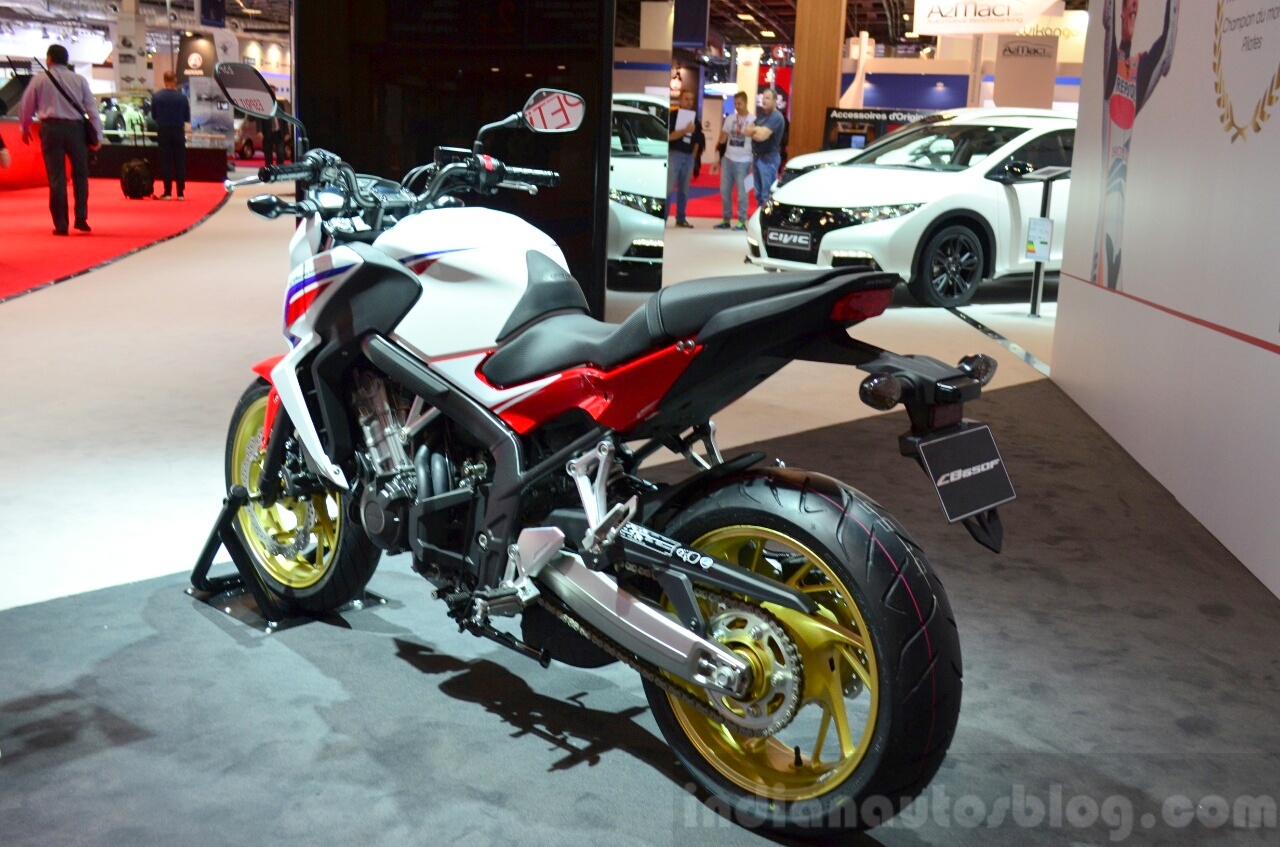 Honda CB650F (India-bound) at 2014 Paris Motor Show
