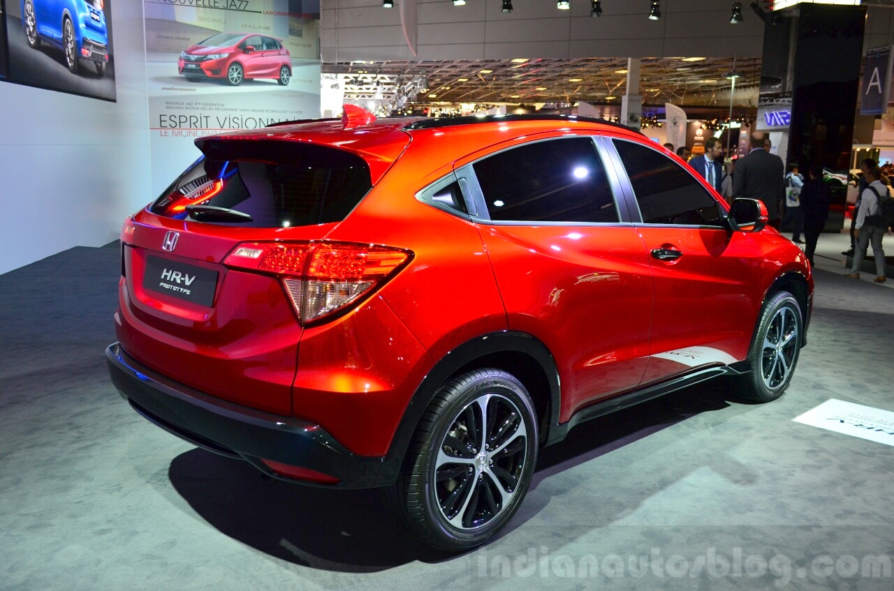 Honda HR-V prototype for Europe at 2014 Paris Motor Show