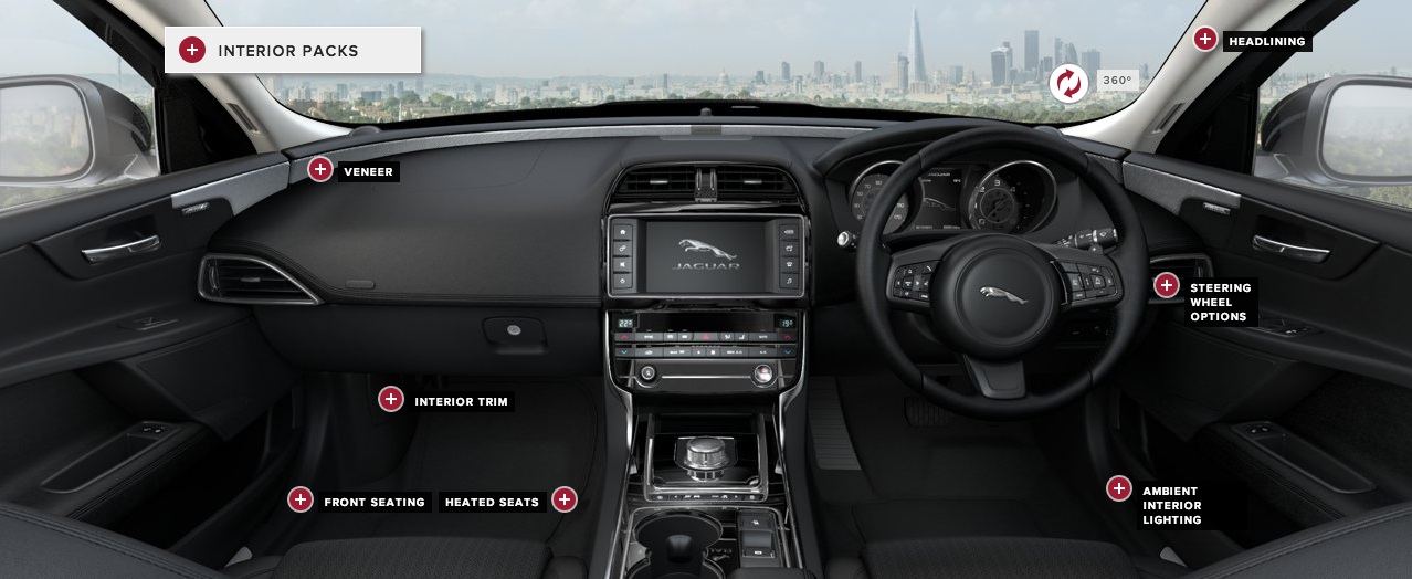 Jaguar Xe Online Configurator Reveals Variants Trims Specs