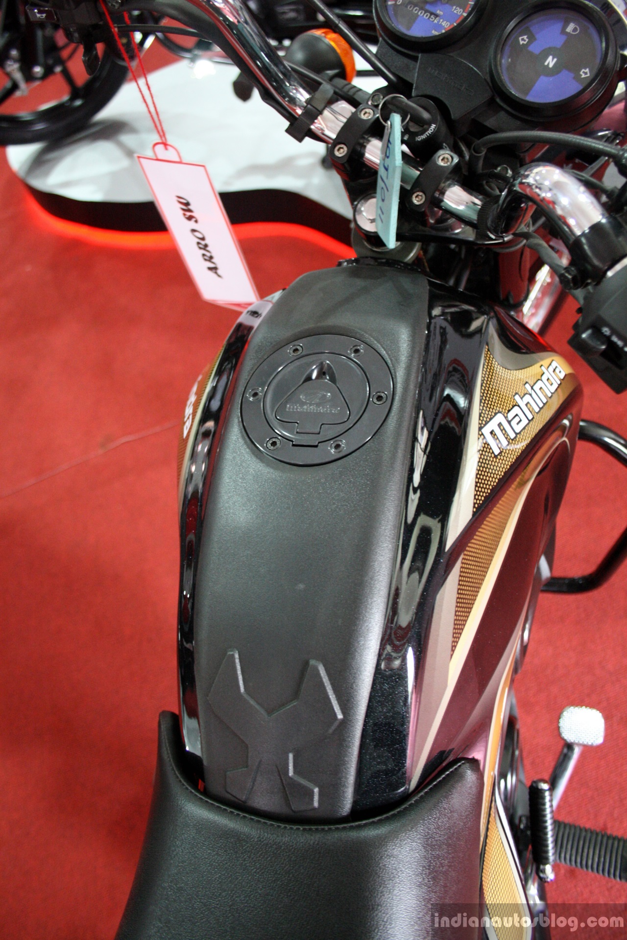 Mahindra Arro fuel tank at the 2014 Colombo Motor Show Sri Lanka