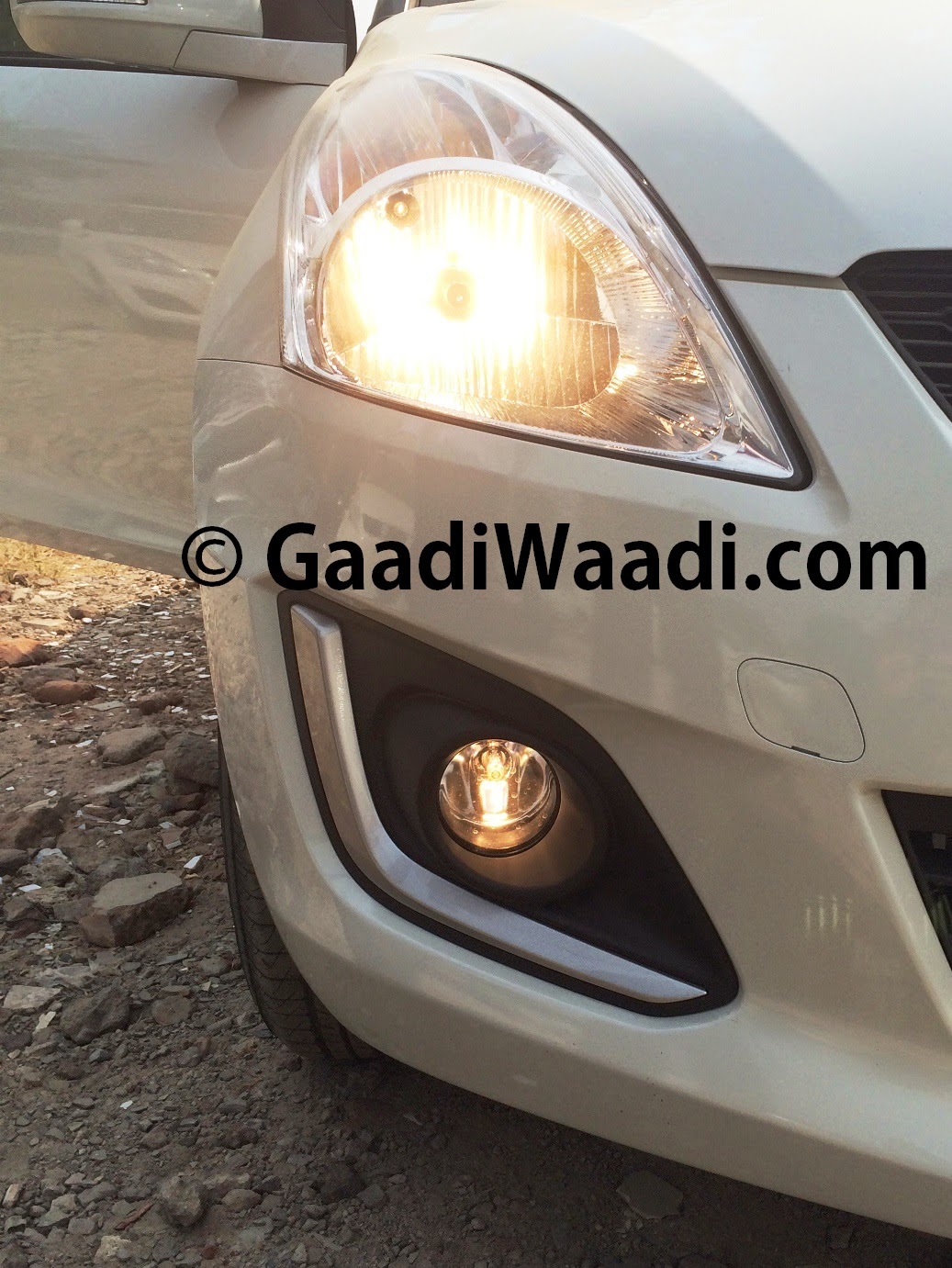 Refreshed Maruti Swift headlight