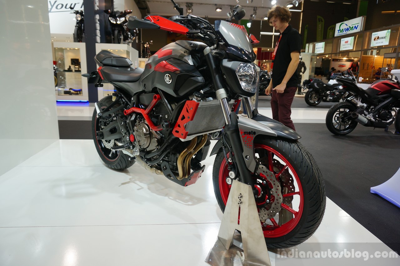 Yamaha MT-07 Moto Cage - INTERMOT 2014 Live