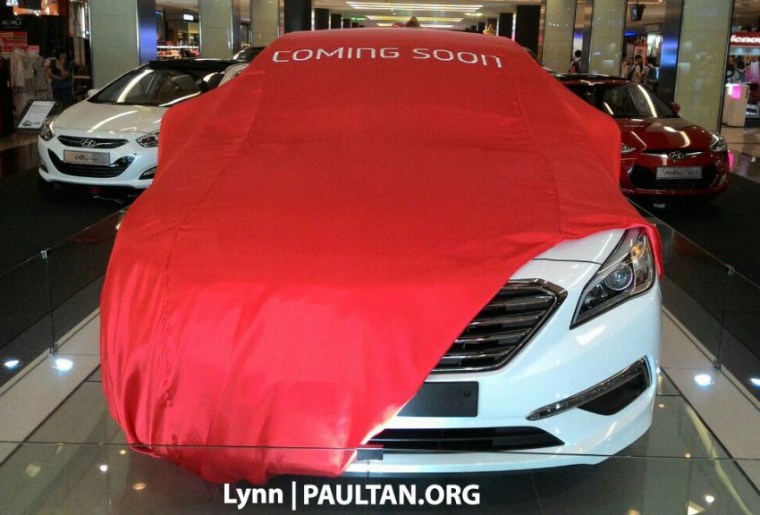 2015 Hyundai Sonata Malaysia showcased front