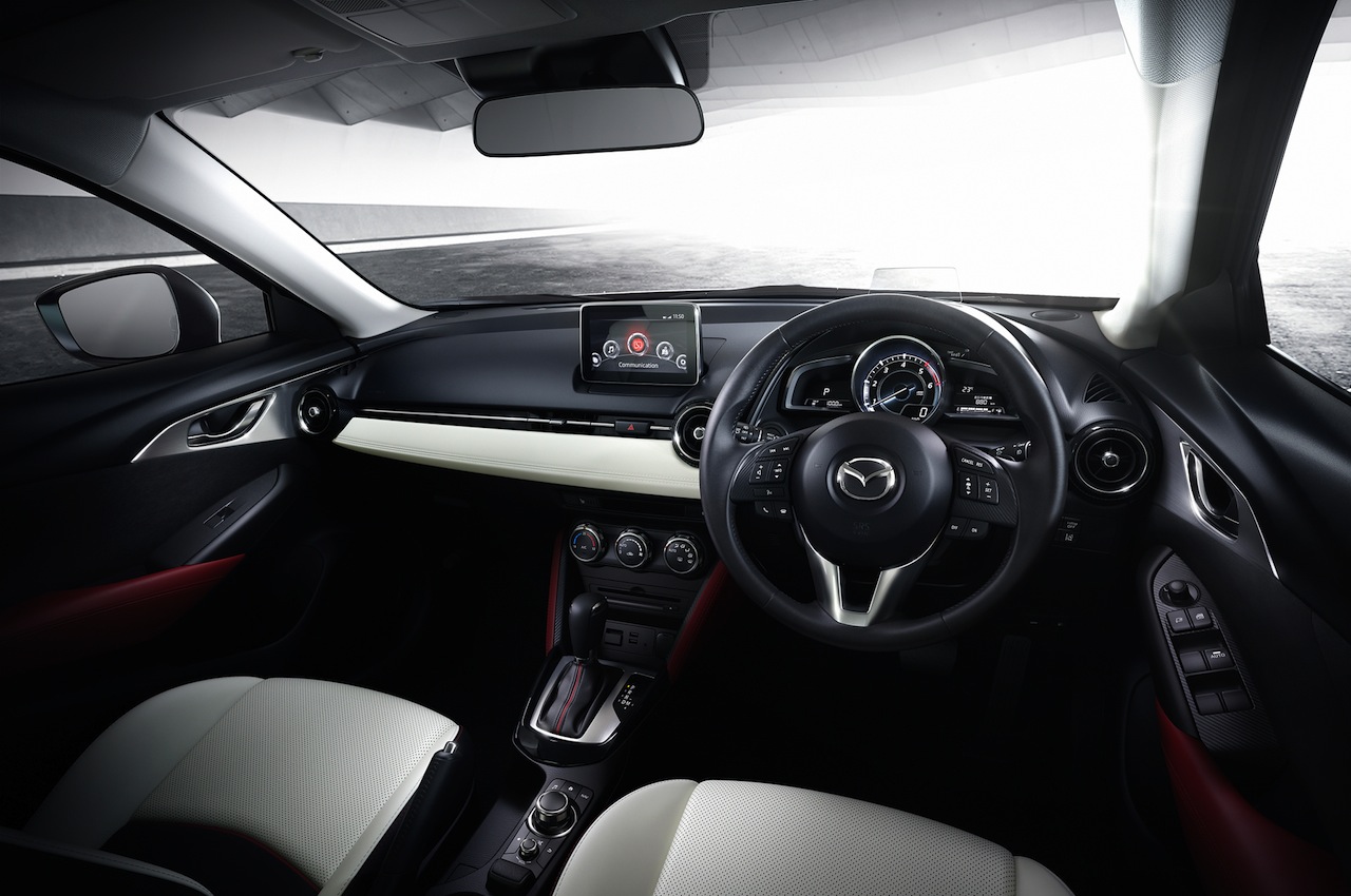 2016 Mazda CX-3 interior