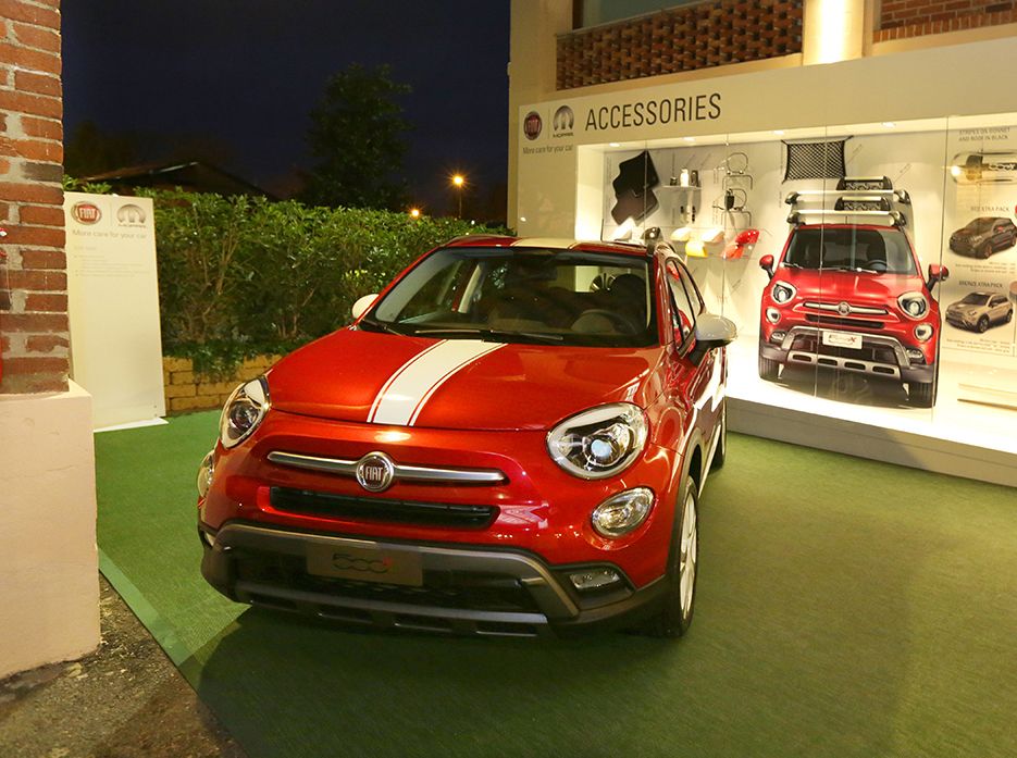 Fiat 500X receives an array of Mopar accessories