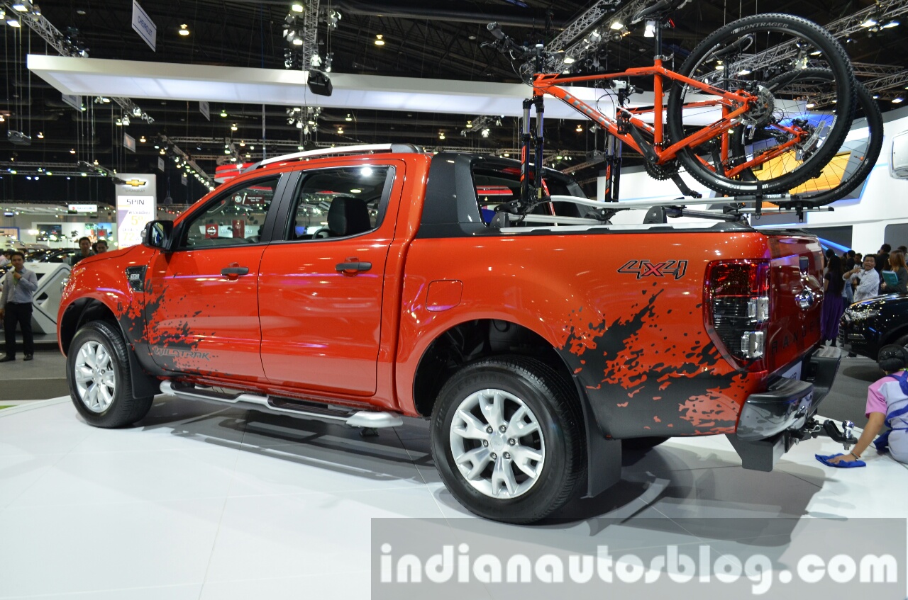 Ford Ranger WildTrak rear three quarter at 2014 Thailand ...