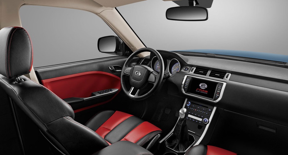 GAC Gonow GX6 interior