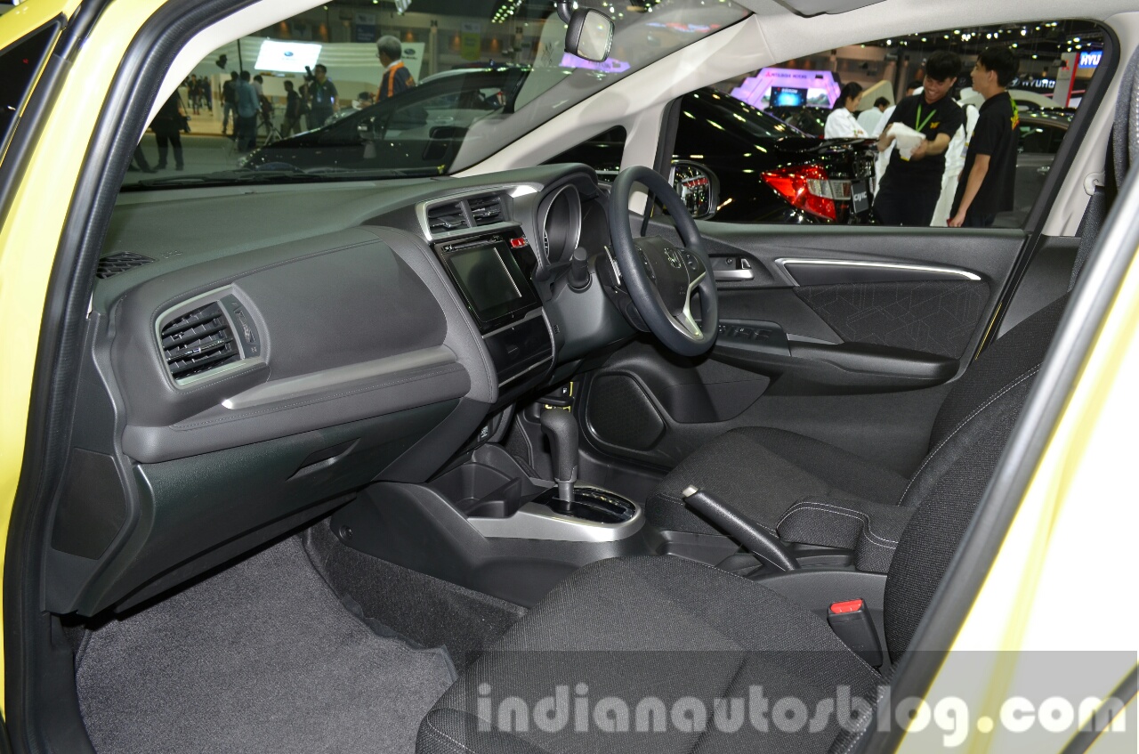 Honda Jazz dashboard passenger side at the 2014 Thailand International